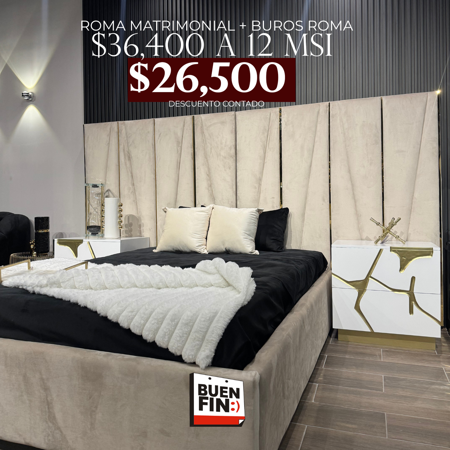 Recamara Roma + Buros Roma